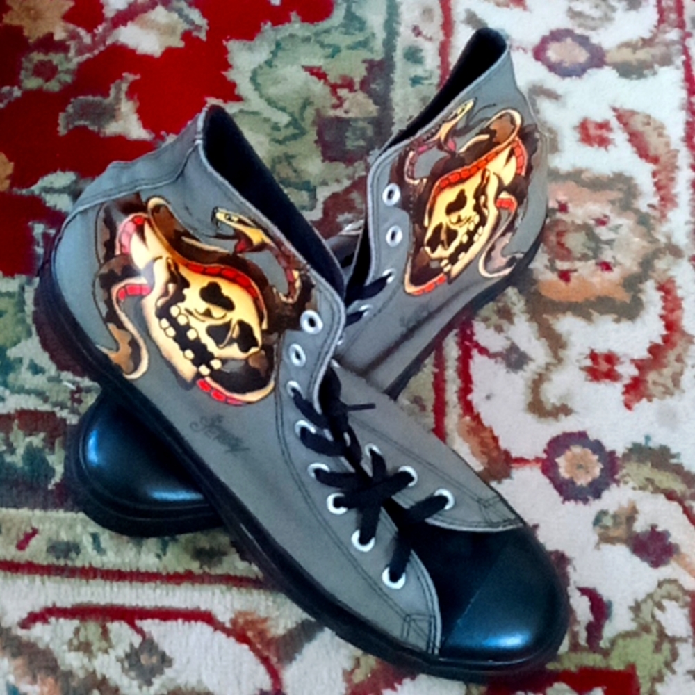 Converse Sailor Jerry High Tops